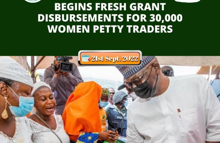 Kwara begins fresh grant disbursements for 30,000 women petty traders