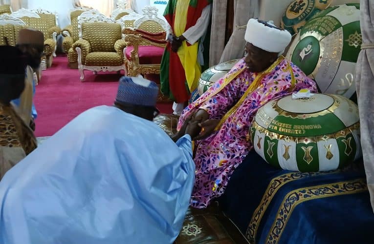 Emir of Ilorin Confers Title of Wakilin Ngeri of Ilorin Emirate on Mashood Mustapha