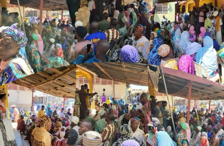 Ajikobi community locks in as MOK foundation movement begins empowerment activities