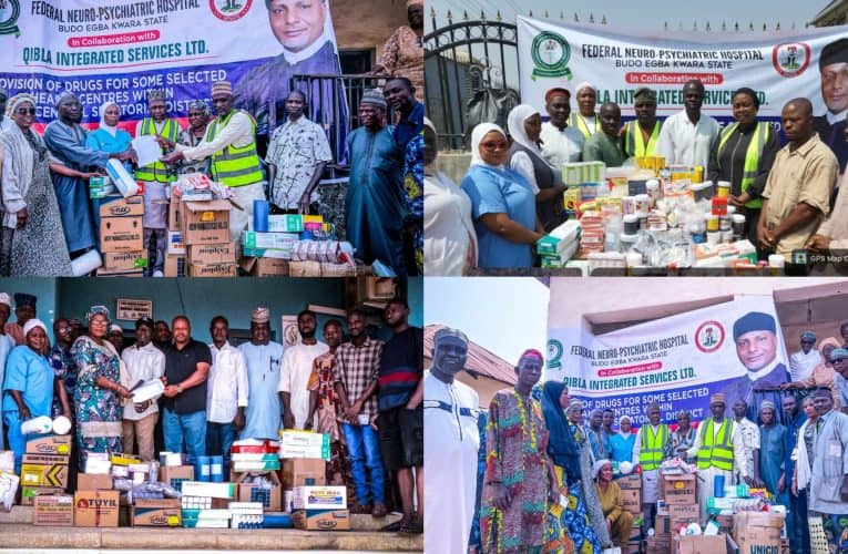 Healthcare Intervention: Senator Mustapha distribute drugs, Medical equipment, consumables to PHCs in Kwara Central