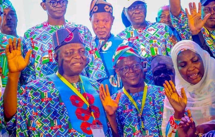 Amb Yahaya Seriki Congratulates APC National Chairman Yilwatda on his re-election