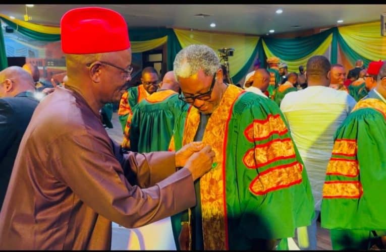 Engr Femi Sanni FNICE, FNSE (Araba) Receives Prestigious FNSE Conferment, Join Elite Rank of Engineering Fellows